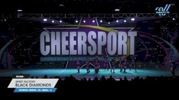 Spirit Factory - Black Diamonds [2023 L4 Senior - D2 - Small - A] 2023 CHEERSPORT National All Star Cheerleading Championship