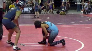 89 lbs 5th Place - Blest Woods, New Mexico Beast vs Malakai Rubio-Saenz, Lincoln County Young Guns