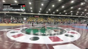 106 lbs Cons. Round 2 - Ethan Ban, Darkhorse vs Caden Swaney, Belle Fourche Wrestling