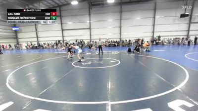 105 lbs Round 2 (10:45am Saturday) - Thomas Fitzpatrick, Mat Assassins vs Axl Kind, Crass Trained