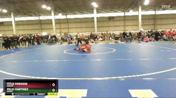 100 lbs Cons. Round 2 - Felix Martinez, Minico vs Titus Parsons, Weiser