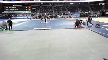 145 lbs 1st Place Match - Ava Guilmette, Shenendehowa-2 vs Jaida Macaluso, Minisink Valley-9