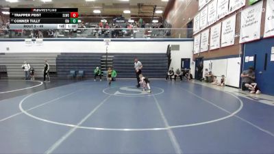 49 lbs Champ. Round 1 - Conner Tully, Idaho vs Trapper Feist, Sandpoint Legacy Wrestling Club