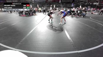 98 lbs Consi Of 8 #2 - Delainey Bates, Washington Twp vs Livia Letos, Morris Hills Wrestling Club