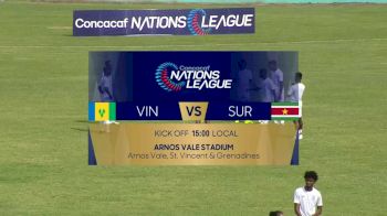 Full Replay: St. Vincent and the Grenadines vs. Suriname | 2019 CNL League B