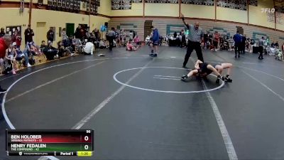 96 lbs Round 8 (10 Team) - Henry Fedalen, The Compound vs Ben Holober, Virginia Patriots