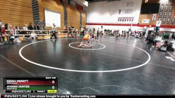 105 lbs Cons. Round 4 - Kenna Merritt, Star Valley vs Ayonna Hunter, Newcastle