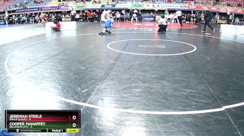 133 lbs Round 1 (16 Team) - Jeremiah Steele, Menlo (Calif.) vs Cooper Mahaffey, Oklahoma City