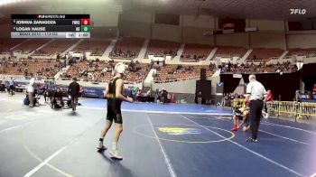 113-D2 Champ. Round 1 - Joshua Zaragoza, Flowing Wells High School vs Logan Hause, Horizon High School