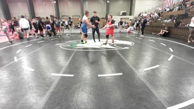 285 lbs Rr Rnd 3 - Korbin Mincey, Lumpkin County Wresting vs David Robinson, Georgia