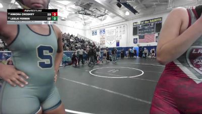 155 lbs Cons. Round 2 - Leslie Fermin, Bell Gardens vs Kimora Croskey, Sonora