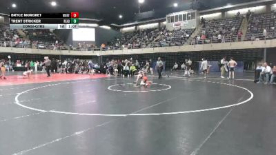 93 lbs Consi-qtrs - Bryce Morgret, Montgomery vs Trent Stricker, Reading