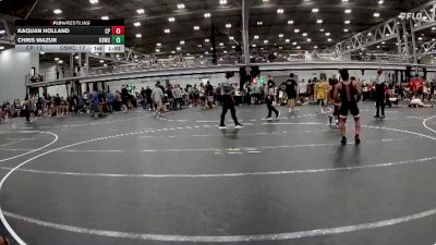 138 lbs Round 5 (6 Team) - Chris Mazur, Orchard South WC vs Kaquan Holland, Colonial Pride