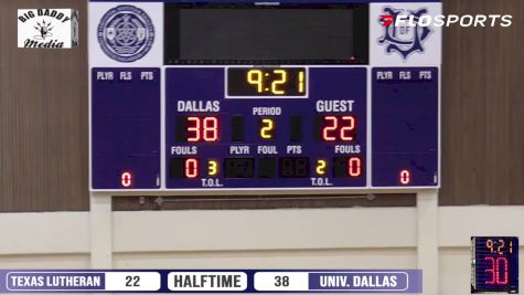 Replay: Texas Lutheran vs Dallas | Jan 24 @ 7 PM