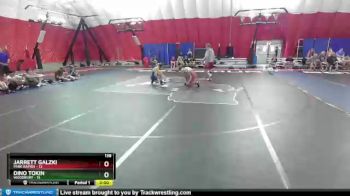 138 lbs Round 3 (4 Team) - Jarrett Galzki, Park Rapids vs Dino Tokin, Woodbury