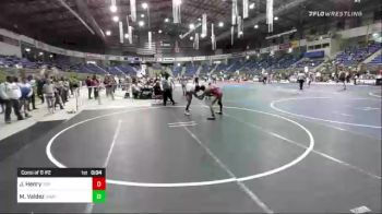 126 lbs Consi Of 8 #2 - Justin Henry, Top Of The Rock vs Miguel X Valdez, Unattached