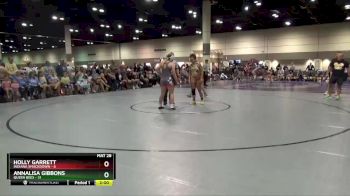 135 lbs Round 7 (8 Team) - Annalisa Gibbons, Queen Bees vs Holly Garrett, Indiana Smackdown