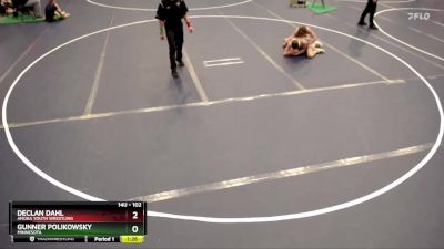 102 lbs Quarterfinal - Declan Dahl, Anoka Youth Wrestling vs Gunner Polikowsky, Minnesota