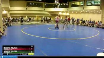 120 lbs Round 9 (10 Team) - Dakota Rowles, Jay County vs Kolton Hunter, Rosewood