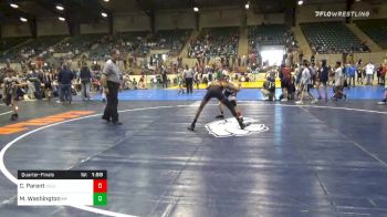 120 lbs Quarterfinal - Cade Parent, Level Up vs Marley Washington, Morris Fitness