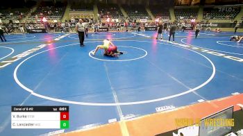 106 lbs Consi Of 8 #2 - Vasheer Burke, Storm Wrestling Center vs Claire Lancaster, Norman Grappling Club