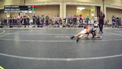 50 lbs Consi Of 16 #2 - Briggs Jackman, Champions WC vs Brody Dela Cruz, Elite WC Hawaii