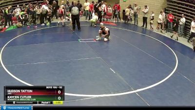 92 lbs Quarterfinal - Kaycen Cutler, Bonneville Wrestling Club vs Hudson Tatton, JWC