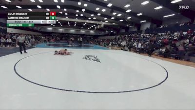 149 lbs Prelim - Colin Hassett, Bridgewater State vs Landyn Crance, Adrian