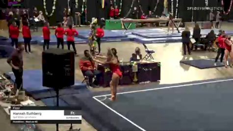 Hannah Ruthberg - Floor, Ball State University - 2021 GymQuarters Invitational