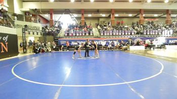 116 lbs Round Of 32 - Carol Johnson, Southern Oregon vs Carly Courcier, Oklahoma City University