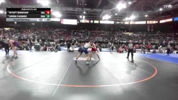 3A 175 lbs Quarterfinal - Wyatt Bingham, Oakley vs Orrin Farmer, Grangeville