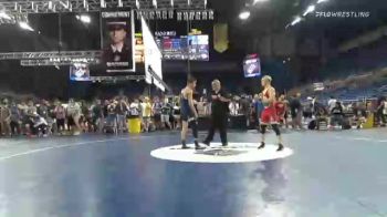 145 lbs Consi Of 16 #1 - Jerrdon Fisher, Kansas vs Cash Stewart, Wisconsin