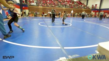 100 lbs Rr Rnd 2 - Tidus Daniel, Hilldale Youth Wrestling Club vs Sam Satterfield, Tulsa Blue T Panthers