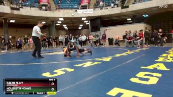 132 lbs Cons. Round 3 - Housseyn Ndiaye, Moline vs Caleb Flint, Unattached