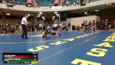 132 lbs Cons. Round 3 - Housseyn Ndiaye, Moline vs Caleb Flint, Unattached