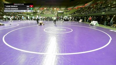 115 lbs Round Of 32 - Louie Trujillo, Central vs Colton Shipman, Justin Garza