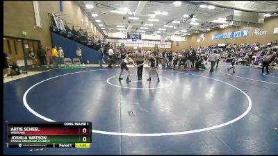 84 lbs Cons. Round 1 - Joshua Watson, Cowan Wrestling Academy vs Artie Scheel, Westlake