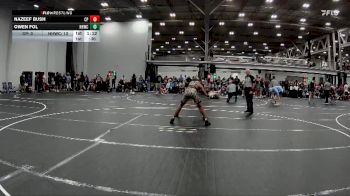 120 lbs Round 2 (4 Team) - Owen Fol, North Hunterdon WC vs Nazeef Bush, Colonial Pride