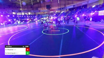 86 lbs 3rd Place - Hendrix Misener, Elm Creek WC vs Nicholas Dominguez, No Team