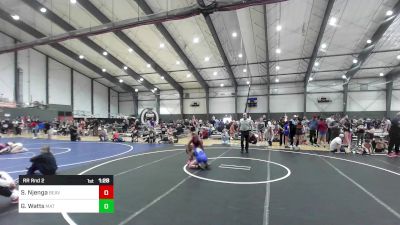 116 lbs Rr Rnd 2 - Sadie Njenga, Beaver Dam Wrestling Club vs Gracylenn Watts, Mat Demon WC