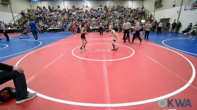 70 lbs Consi Of 4 - Rhett Gerbig, Saints Wrestling Club vs Bryer Allen, Barnsdall Youth Wrestling