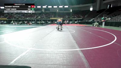 197 lbs Consi Of 16 #1 - Zachery Watson, Thomas More vs Cody Vance, Treasure Valley