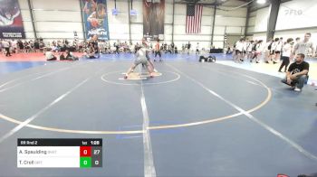 138 lbs Rr Rnd 2 - Andrew Spaulding, TS Gentoo Penguins vs Trent Croll, Grit Mat Club Red