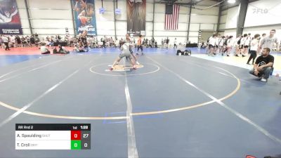 138 lbs Rr Rnd 2 - Andrew Spaulding, TS Gentoo Penguins vs Trent Croll, Grit Mat Club Red