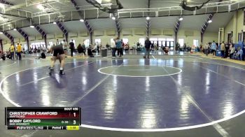 165 lbs Semifinal - Christopher Crawford, Unattached vs Bobby Gaylord, Ohio University
