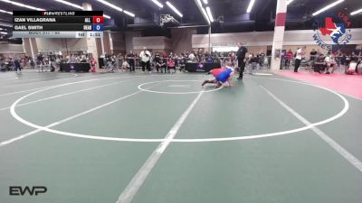 93 lbs Quarterfinal - Izan Villagrana, All American Wrestling Club vs Gael Smith, Dead Shot Wrestling Club