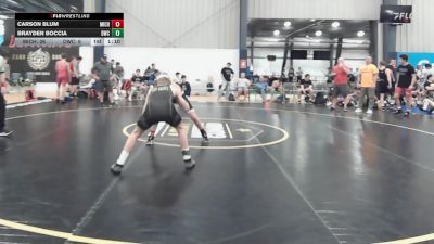 129 lbs Rr Rnd 6 - Carson Blum, Michigan Premier Red - BHS vs Brayden Boccia, DoughBoy WC - BHS