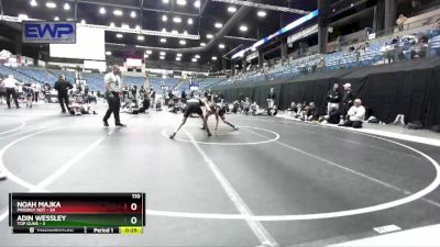 110 lbs Round 2 (6 Team) - Noah Majka, Prodigy NDT vs Adin Wessley, Top Guns