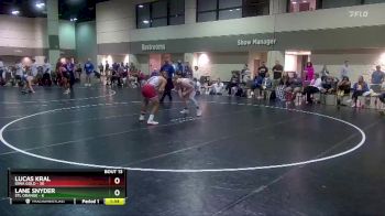 152 lbs Cross Bracket (8 Team) - Lucas Kral, Iowa Gold vs Lane Snyder, STL Orange