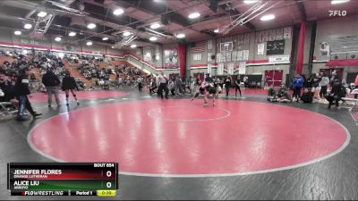 115 lbs Cons. Round 7 - Alice Liu, Arroyo vs Jennifer Flores, Orange Lutheran